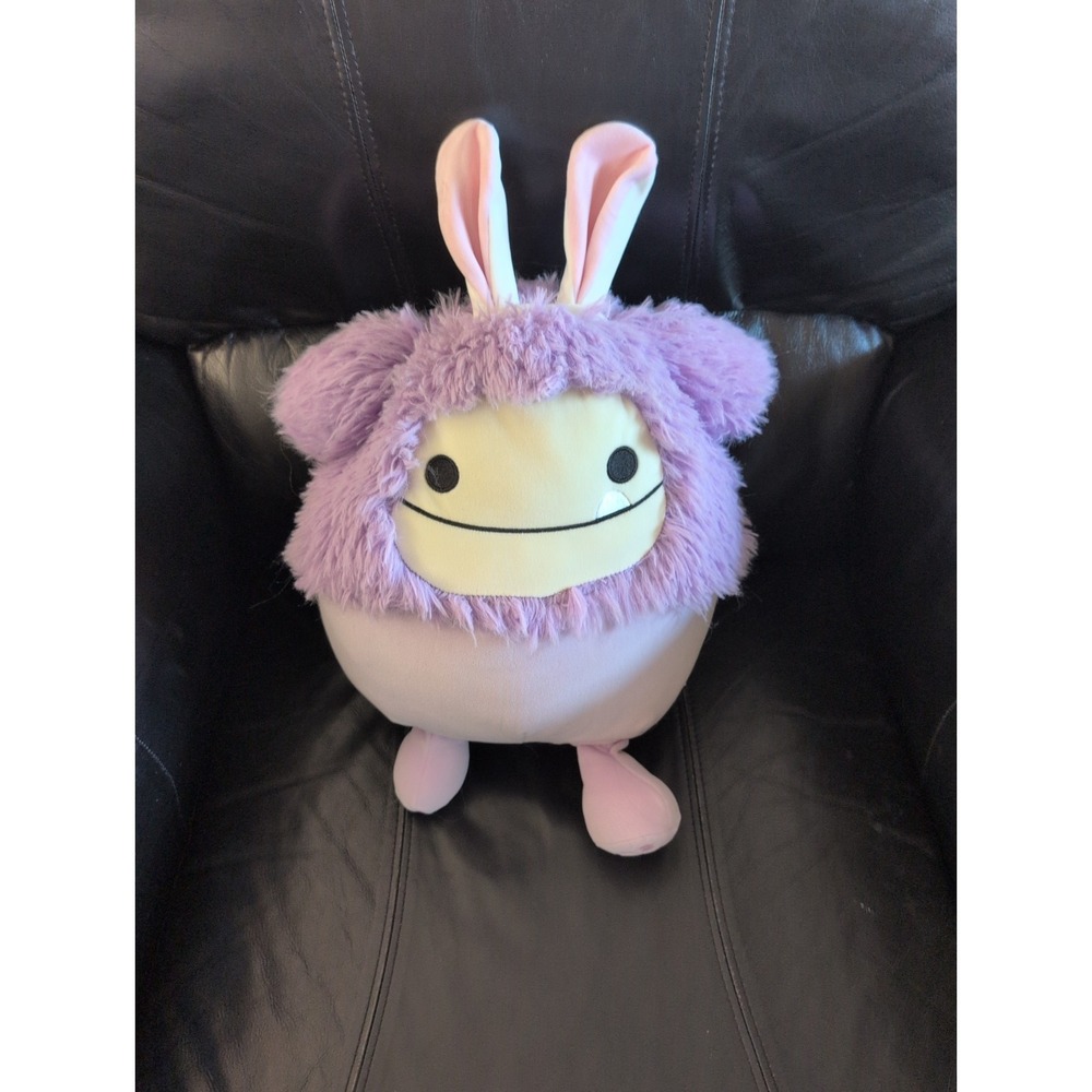 Squishmallows‎ 16" Dilka Lavender Bigfoot with Bunny Ears Medium Plush